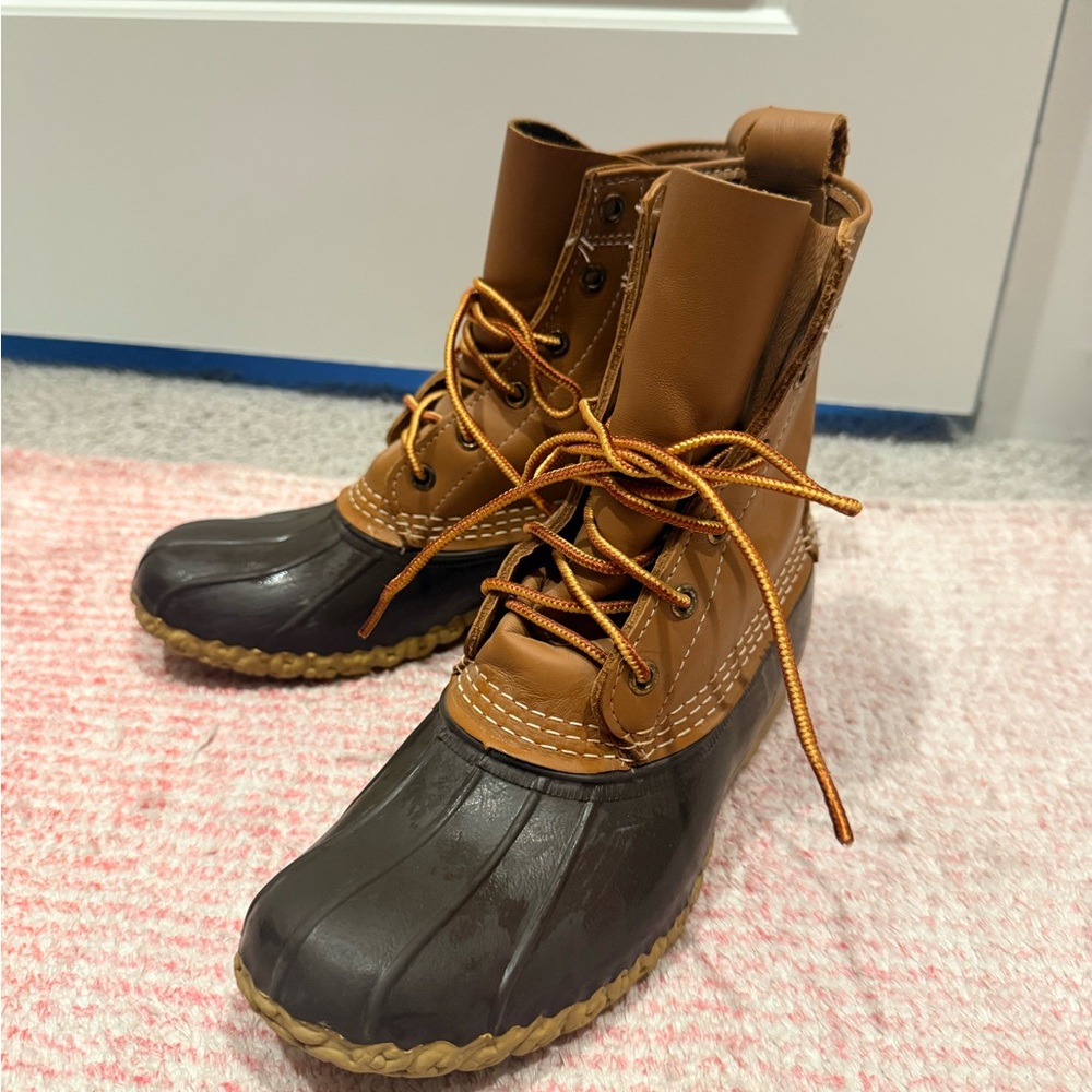 L.L. Bean Brown and Black Winter Boots